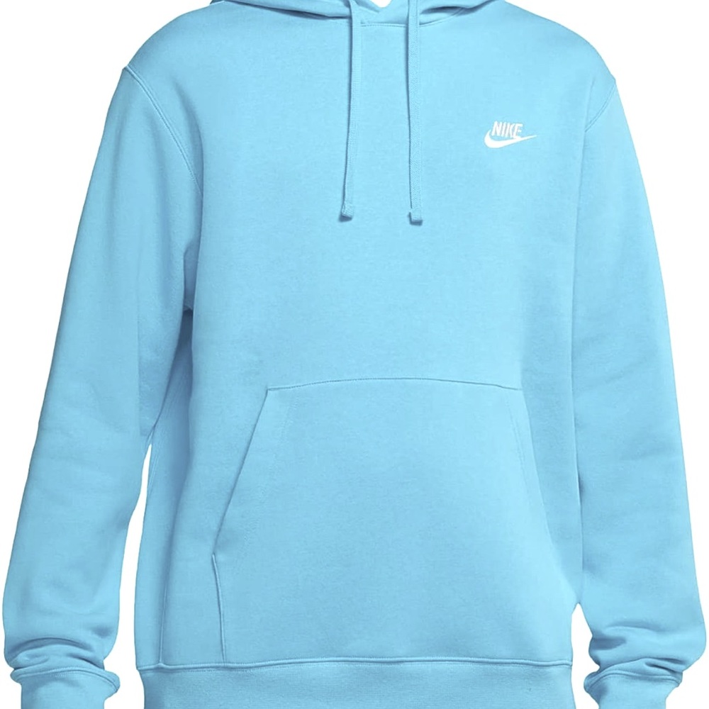 Nike Men's Vibrant Blue Pullover Hoodie